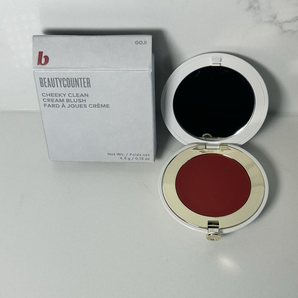 Beautycounter Cheeky Clean Cream Blush GOJI Discontinued 0.15 oz NIB